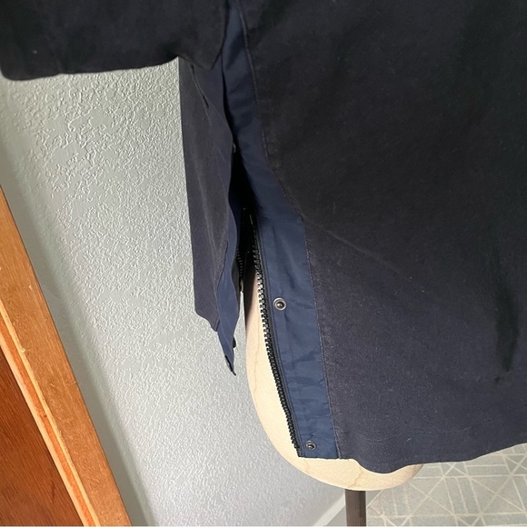 The NORTH FACE x SACAI sz S Navy Blue Short Sleeve Tshirt Size Zippers - Picture 8 of 15